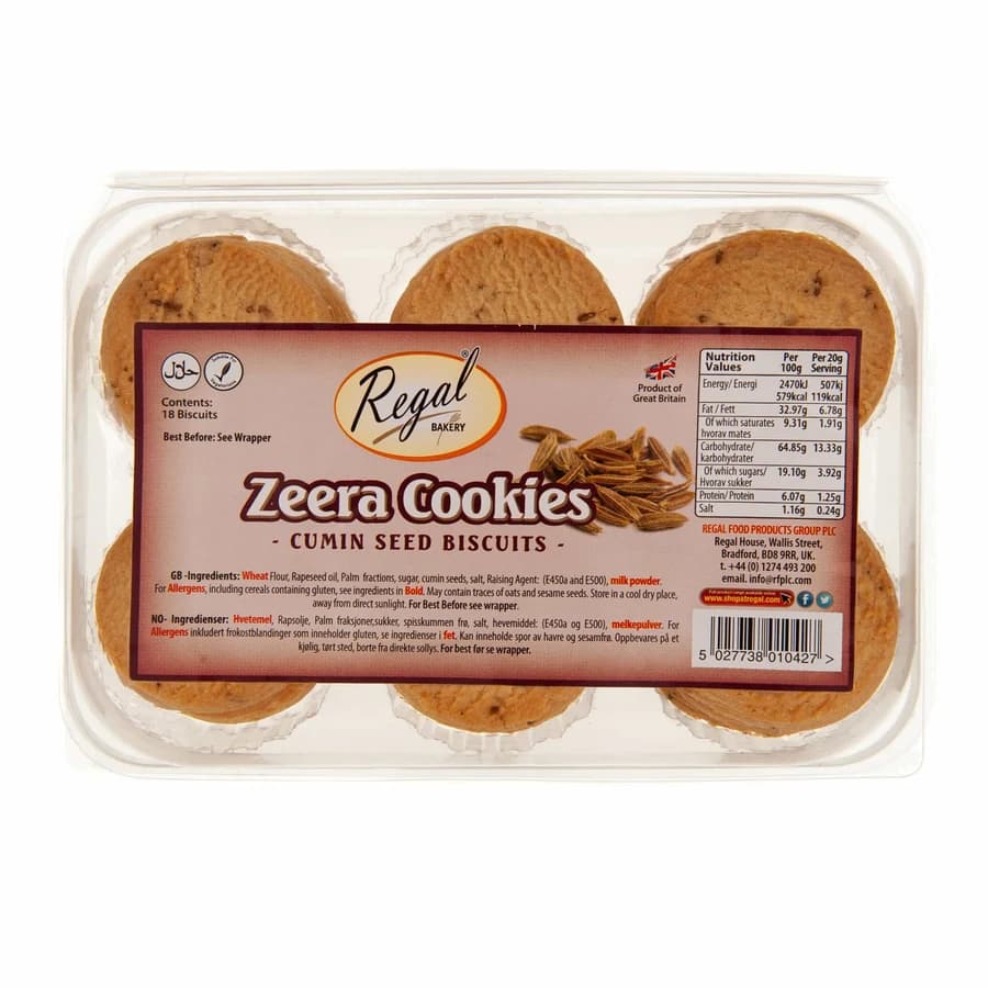 DAN RA COOKIES EGG FREE 375g product image at MK Punjabi Sweets UK