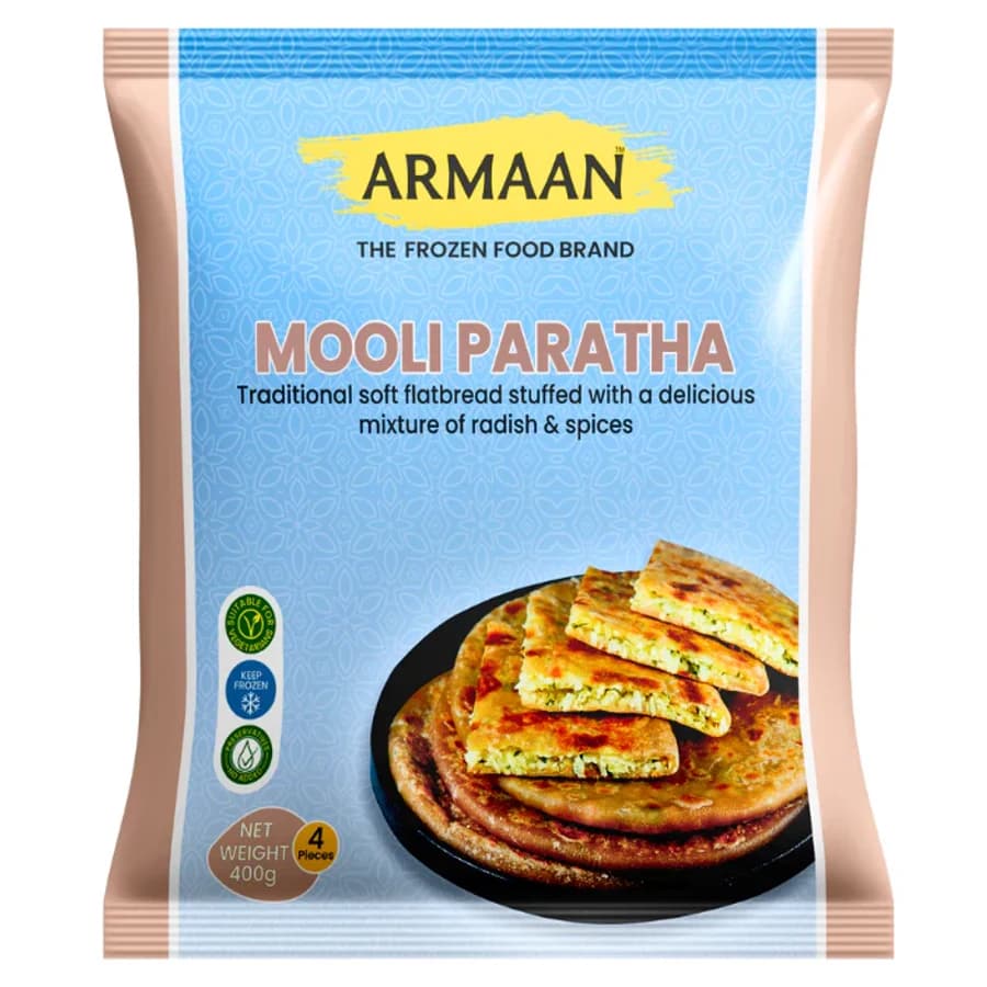 Mooli Paratha product image at MK Punjabi Sweets UK