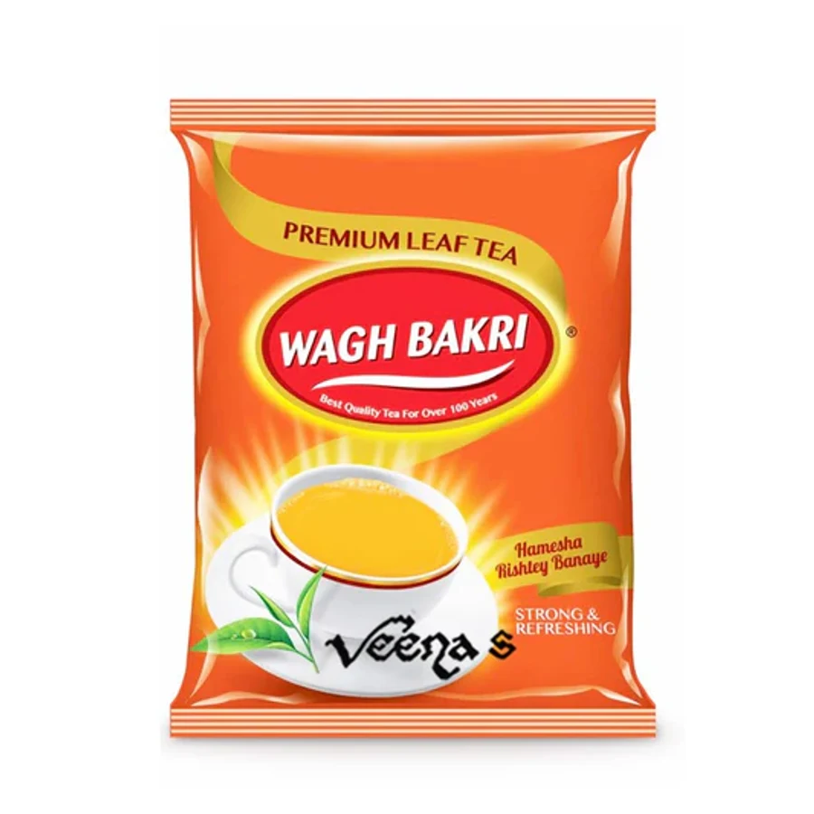 WAGH BAKRI MASALA TEA BAGS 200g product image at MK Punjabi Sweets UK
