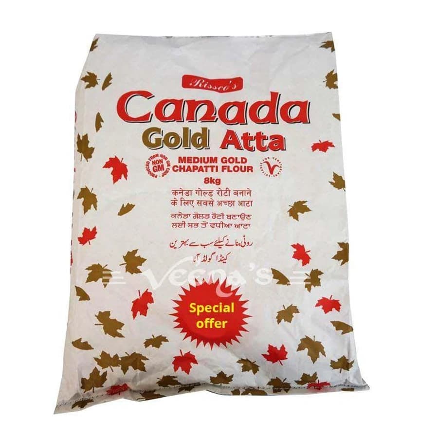CANADA GOLD CHAPATI FLOUR 8kg product image at MK Punjabi Sweets UK