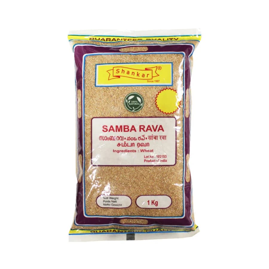 Shankar Samba Rava 1kg product image at MK Punjabi Sweets UK
