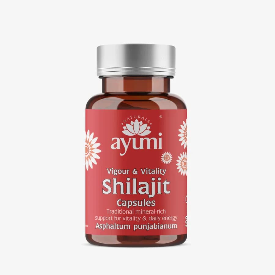 AYUMI SHILAJIT EXTRACT VEGAN CAPS 60tbs product image at MK Punjabi Sweets UK