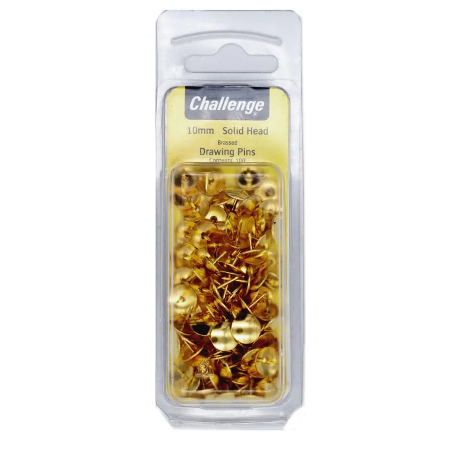 COUNTY LS16 BRASS DRAWING PINS 50s product image at MK Punjabi Sweets UK