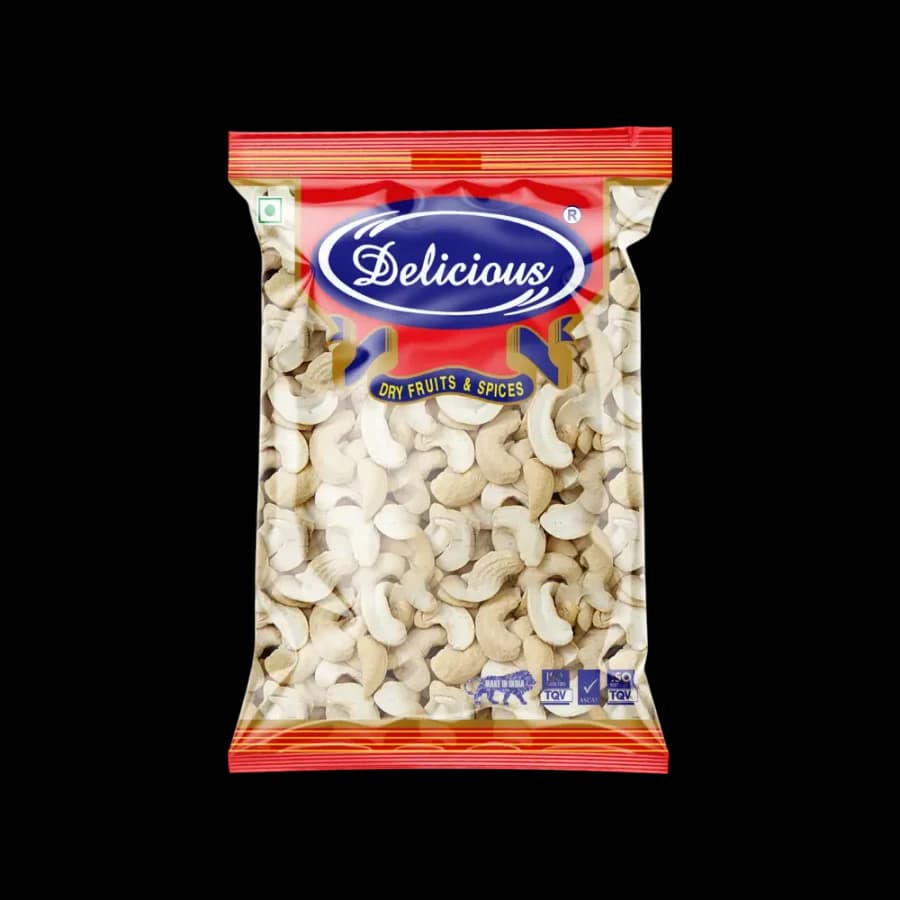 ED Split Cashew 750g product image at MK Punjabi Sweets UK
