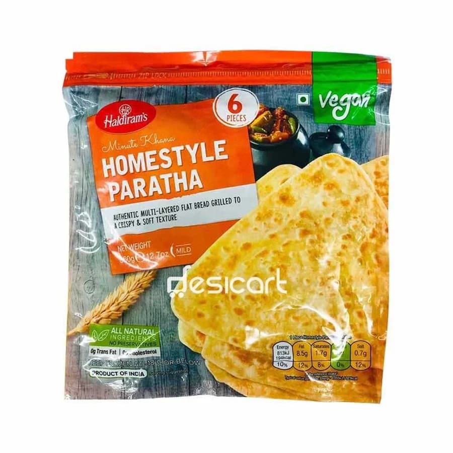 Haldirams M Grain Home style Paratha 360g product image at MK Punjabi Sweets UK