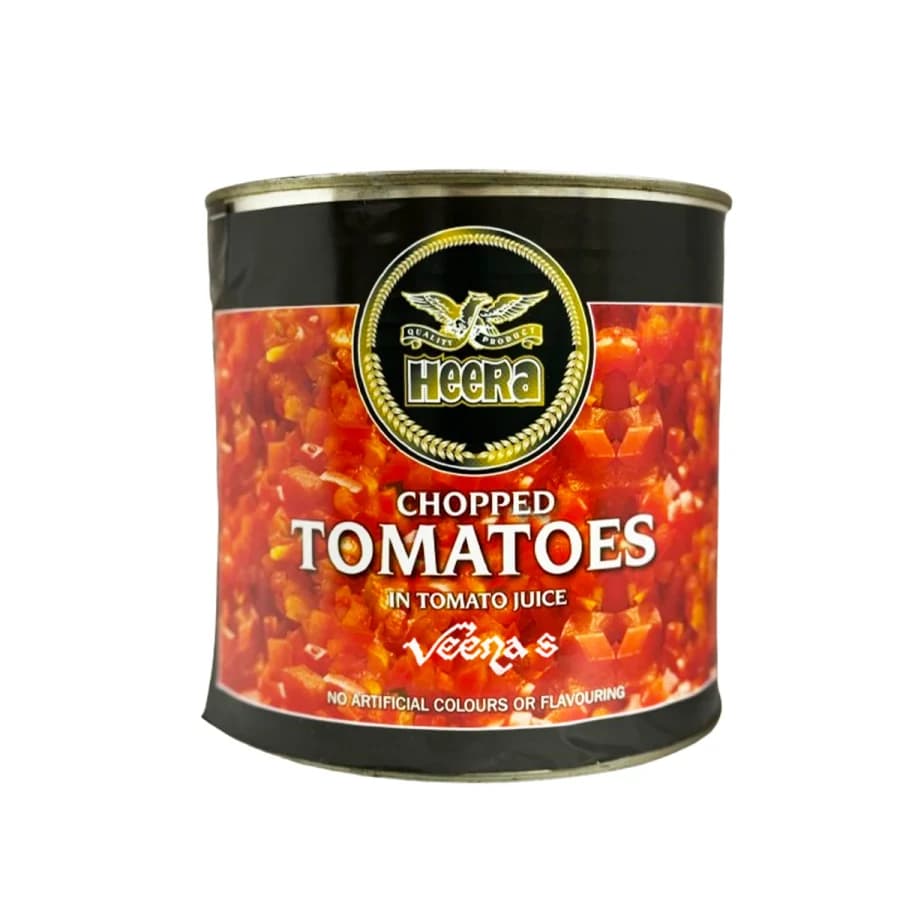 Heera Chopped Tomato 2.5Kg product image at MK Punjabi Sweets UK