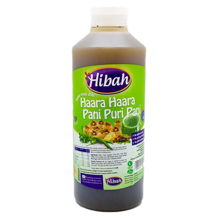 HIBAH HARRA HARRA PANI 500mi product image at MK Punjabi Sweets UK