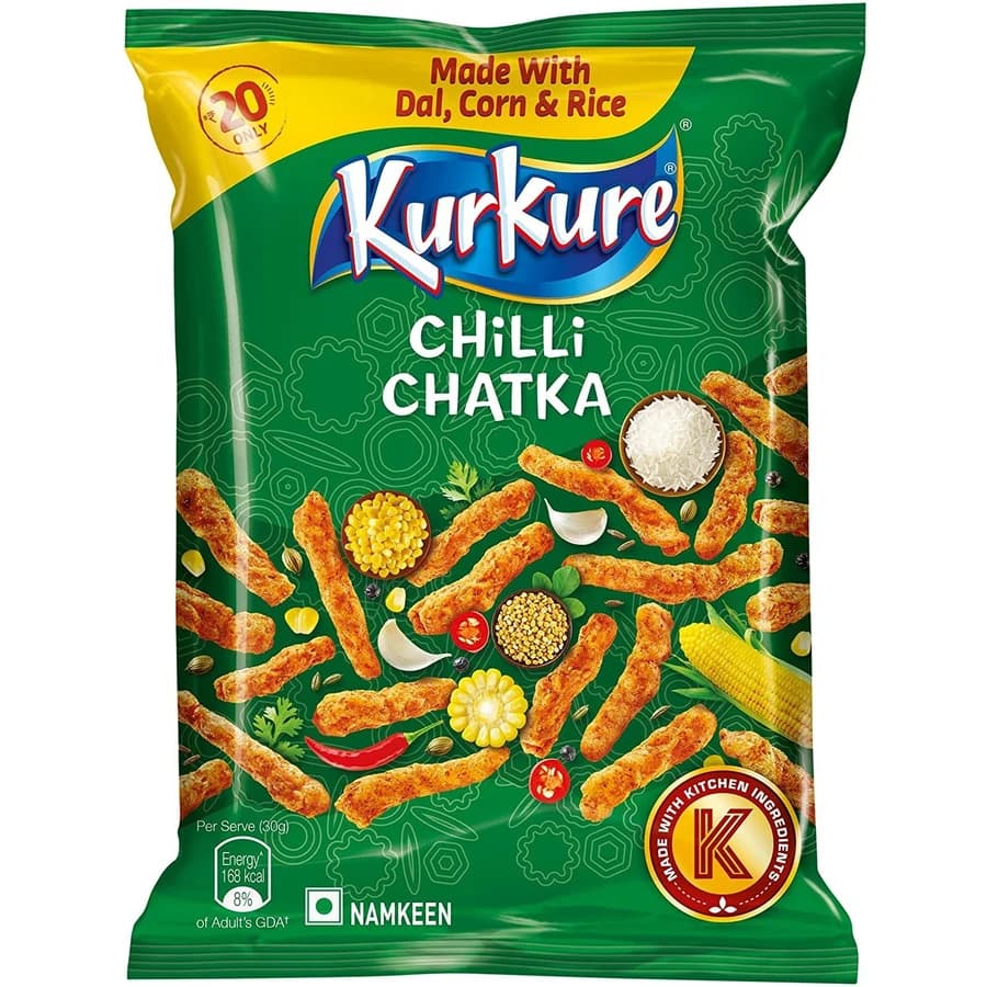 KURKURE CHILL CHATKA product image at MK Punjabi Sweets UK