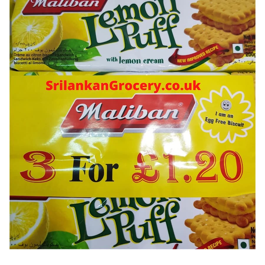N LEMON PUFFS Gop product image at MK Punjabi Sweets UK