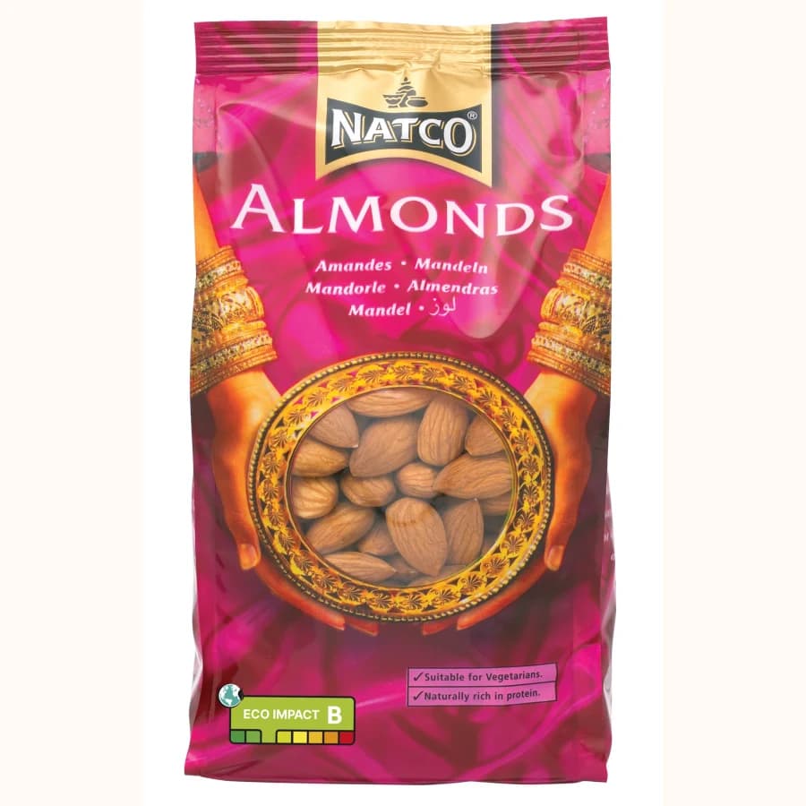 Natco Almonds 400g product image at MK Punjabi Sweets UK