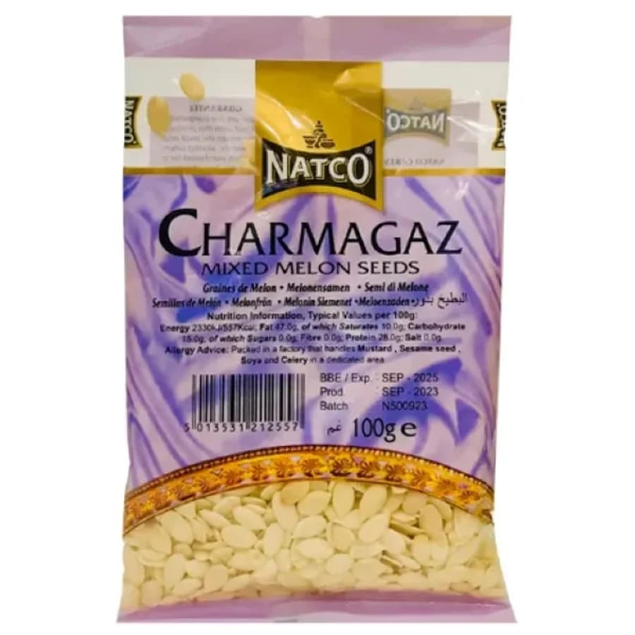 NATCO CHARMAGAZ 100g product image at MK Punjabi Sweets UK