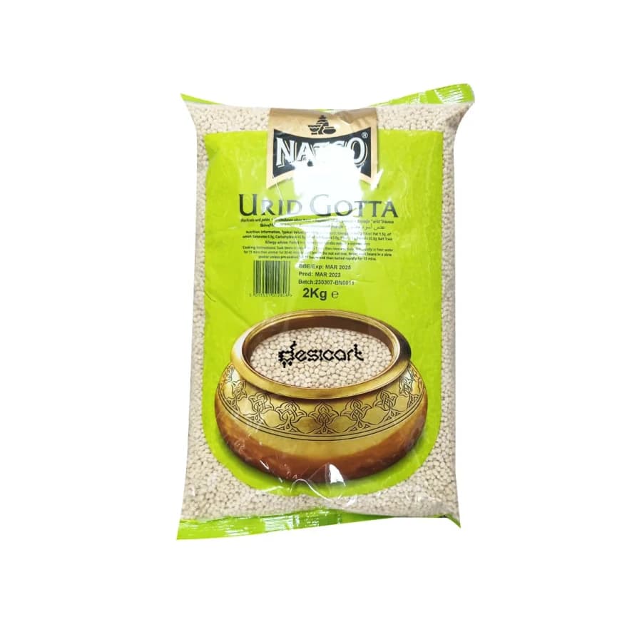 NATCO URID GOTTA 2kq product image at MK Punjabi Sweets UK