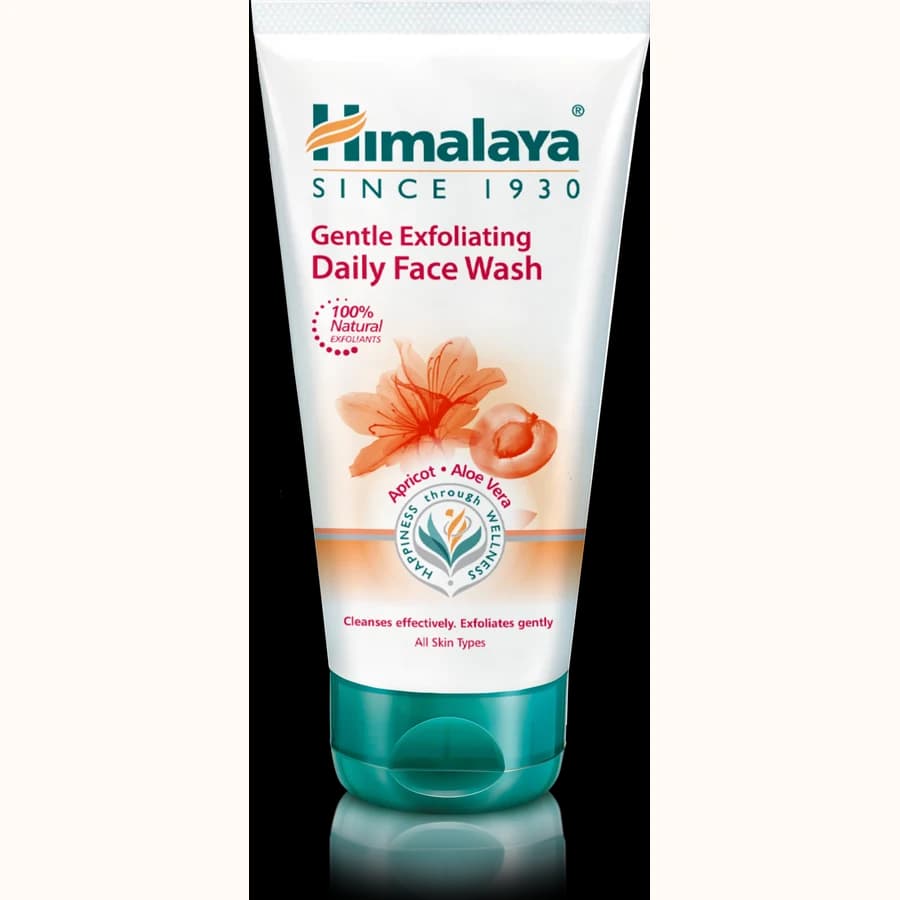 HIMALAYA GNTL EXFOL APRICOT FACE WASH 6X150ML product image at MK Punjabi Sweets UK