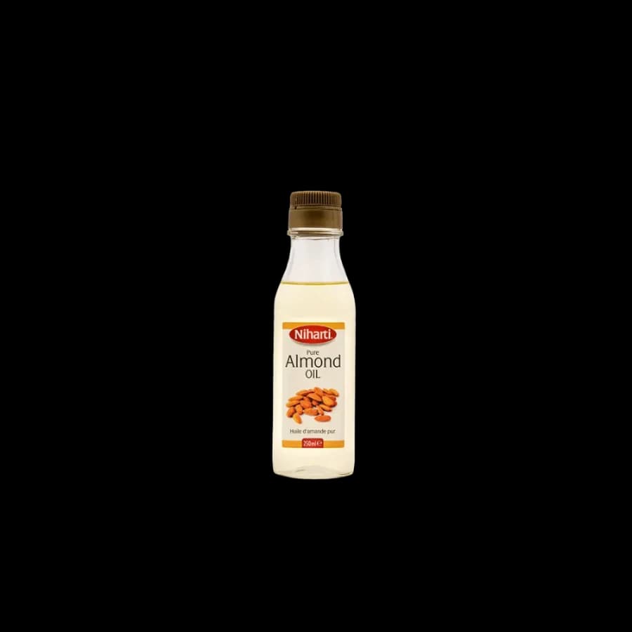 NIHARTI ALMOND OIL 100mi product image at MK Punjabi Sweets UK