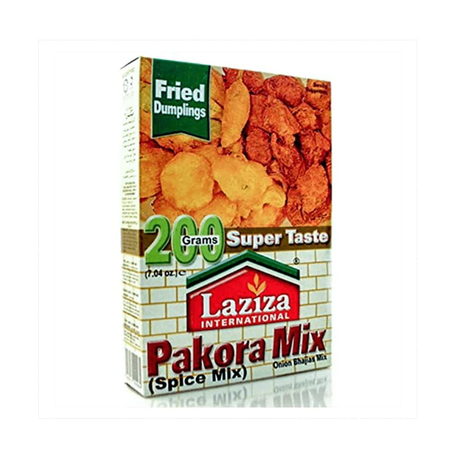 LAZIZA PAKORA Masala. 6X200G product image at MK Punjabi Sweets UK
