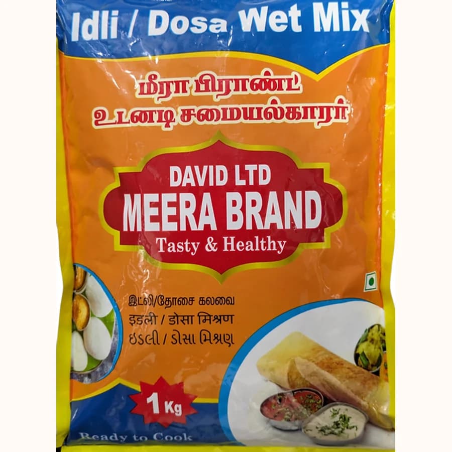 Meera Idli Dosa Wet Mix 1Kg product image at MK Punjabi Sweets UK