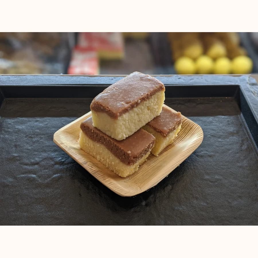 Chocolate Barfi product image at MK Punjabi Sweets UK