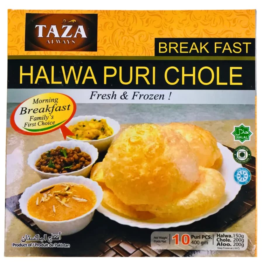 Halwa Puri Chole product image at MK Punjabi Sweets UK
