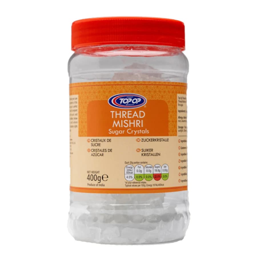 TOP-OP CANDY THREAD MISHRI JAR product image at MK Punjabi Sweets UK