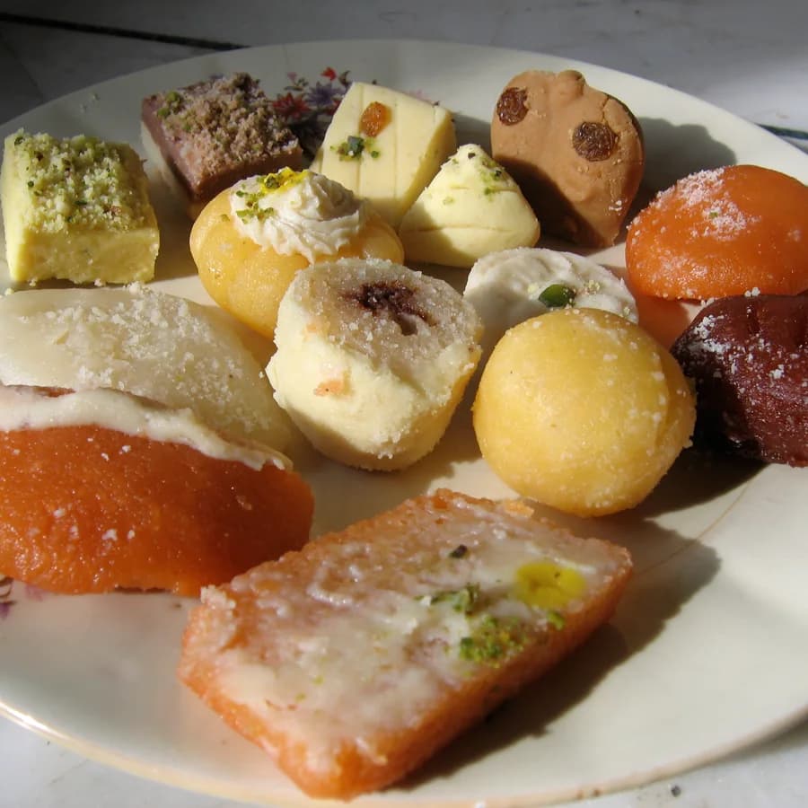 Besan Ladoo product image at MK Punjabi Sweets UK