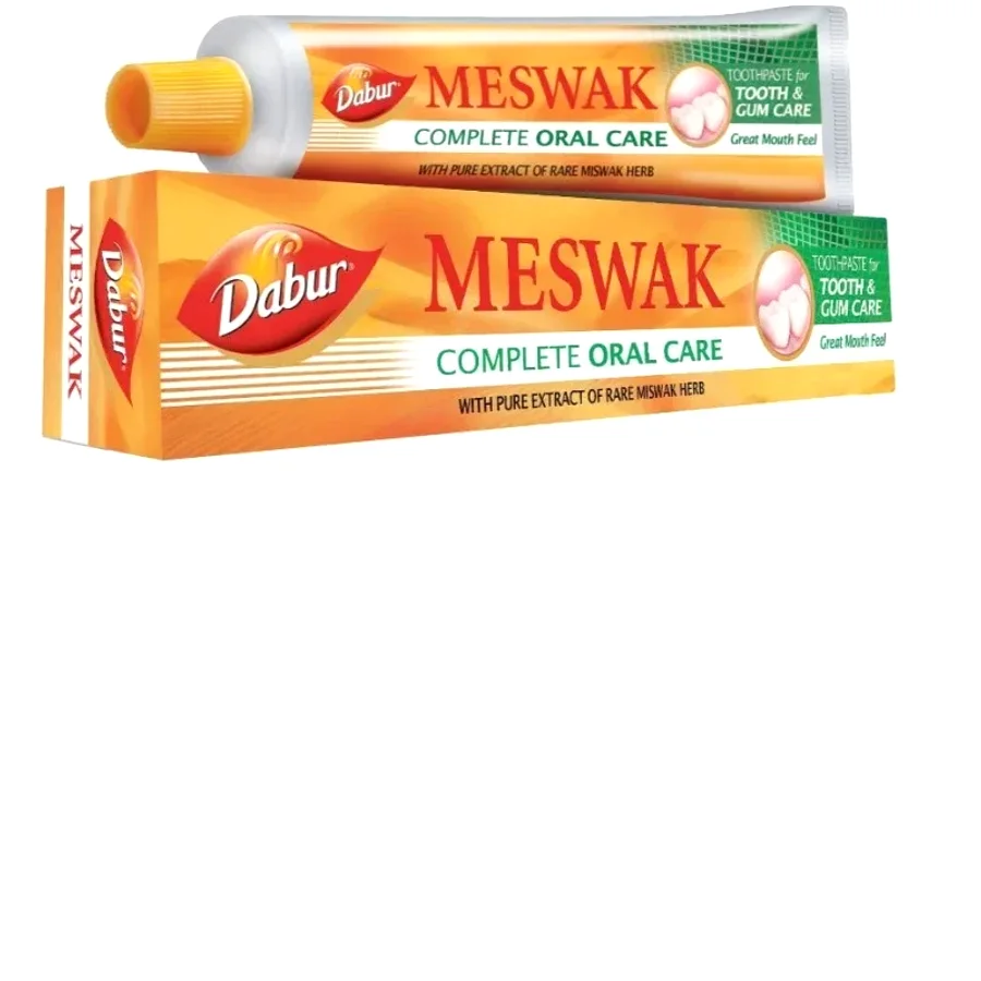 DABUR HERBAL TOOTHPASTE MISWAK 6X100ML product image at MK Punjabi Sweets UK