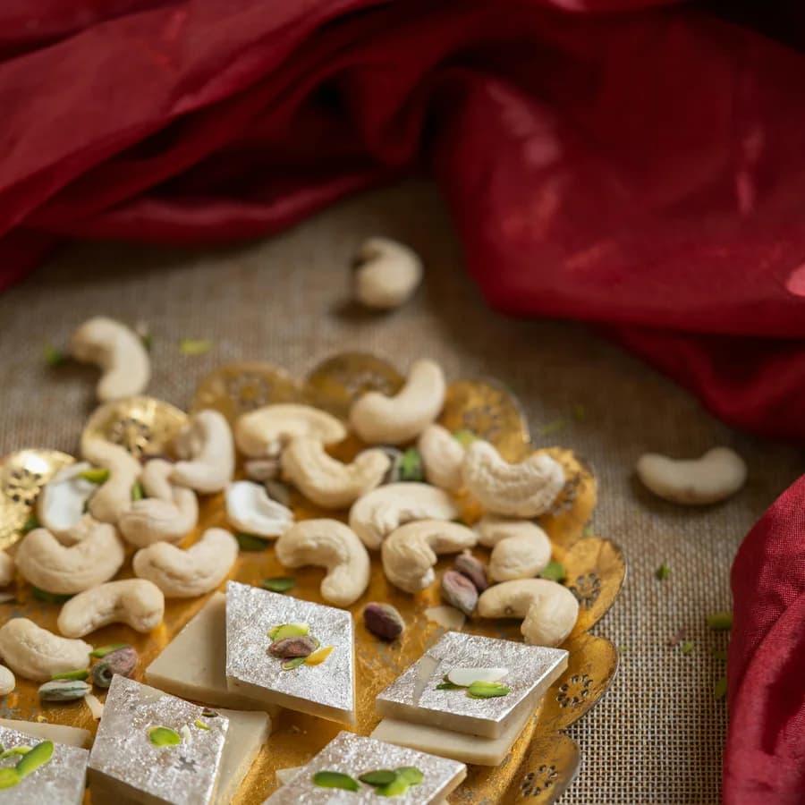 Khoya Pedha product image at MK Punjabi Sweets UK