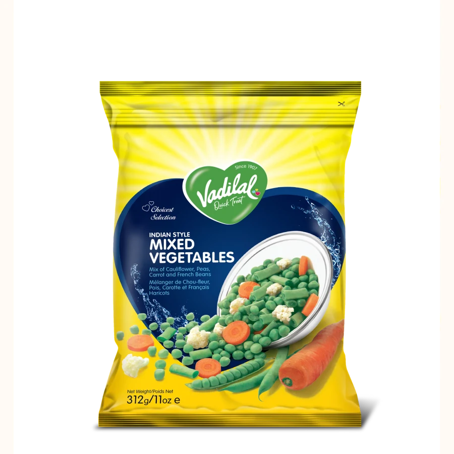 Mixed Vegetables product image at MK Punjabi Sweets UK